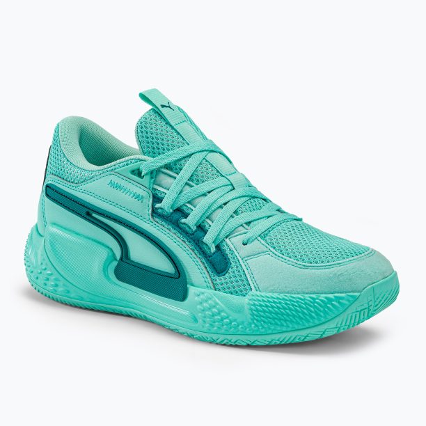 Мъжки баскетболни обувки PUMA Court Rider electric peppermint/green lagoon