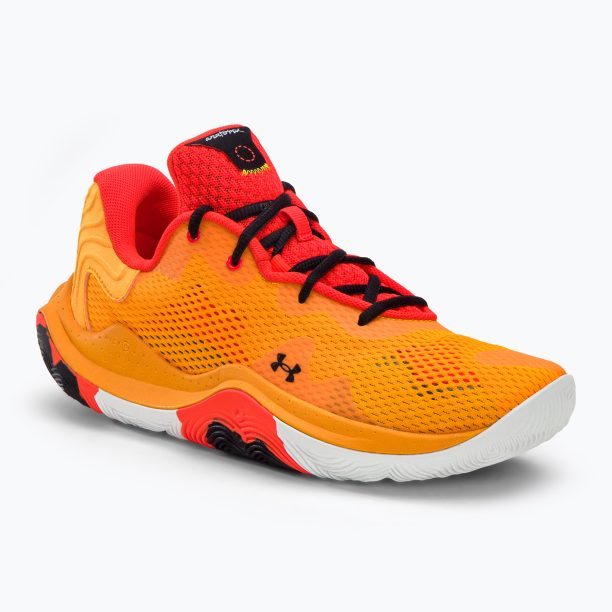 Мъжки баскетболни обувки Under Armour Spawn 4 800 оранжево 3024971-800