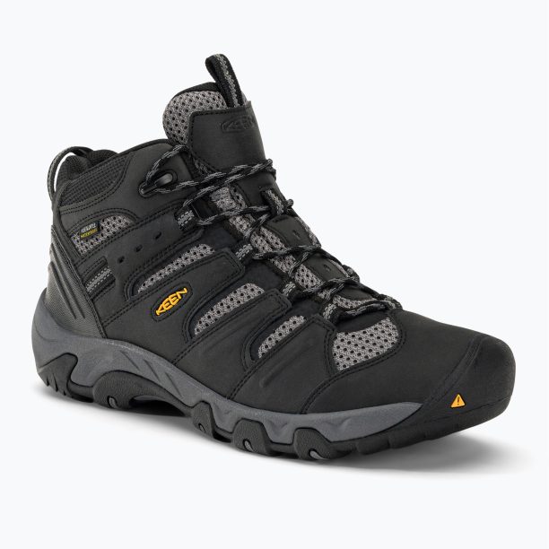 Мъжки ботуши за трекинг KEEN Koven Mid Wp black-grey 1020210