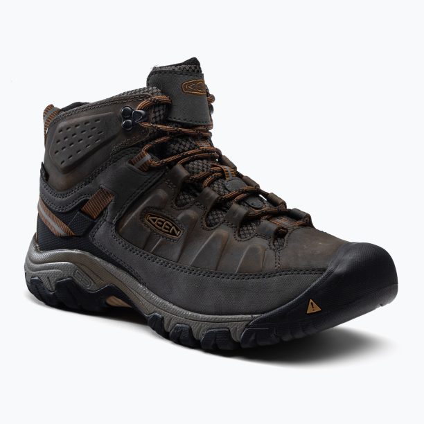 Мъжки ботуши за трекинг KEEN Targhee III Mid black olive 1017787