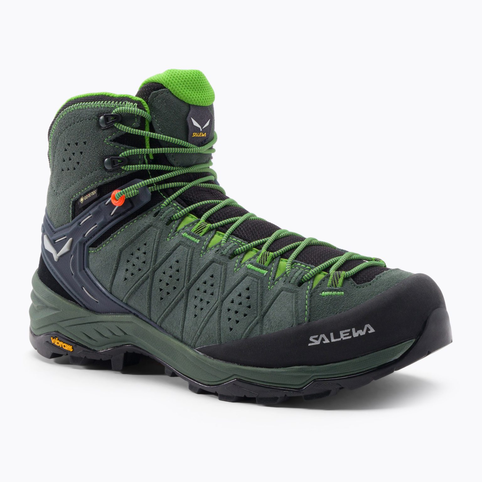 Мъжки ботуши за трекинг Salewa Alp Trainer 2 Mid GTX green 00-0000061382