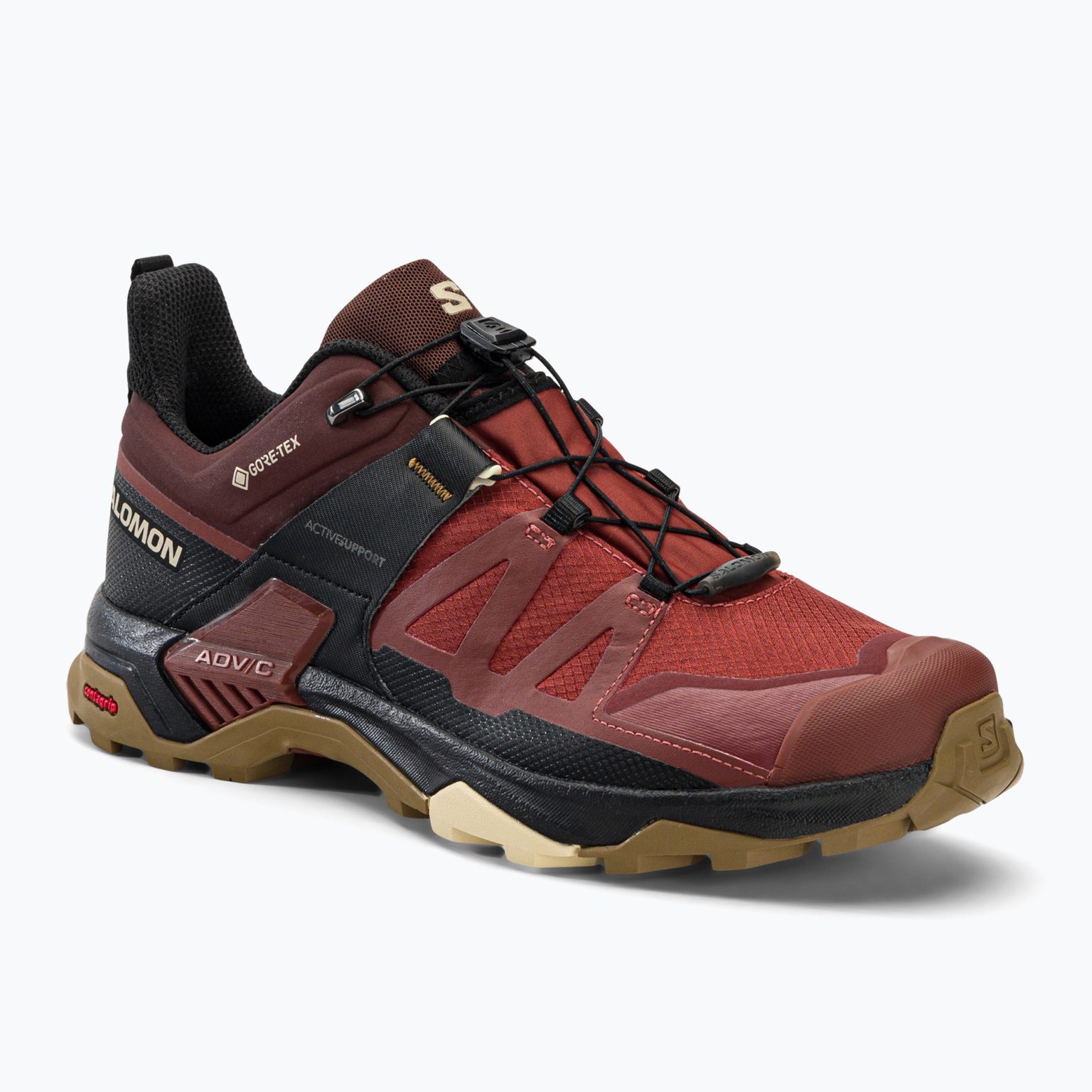 Мъжки ботуши за трекинг Salomon X Ultra 4 GTX maroon L47352700