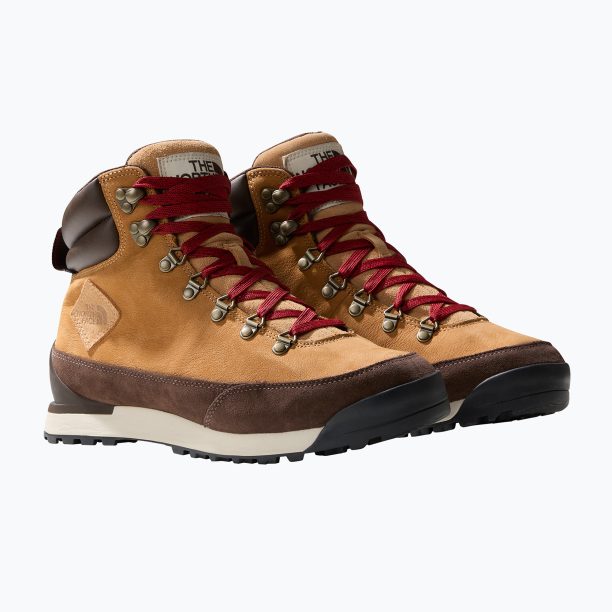 Мъжки ботуши за трекинг The North Face Back To Berkeley IV Leather WP almond butter/demitasse brown