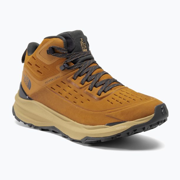 Мъжки ботуши за трекинг The North Face Vectiv Exploris 2 Mid Futurelight Lthr citrine yellow/khaki stone