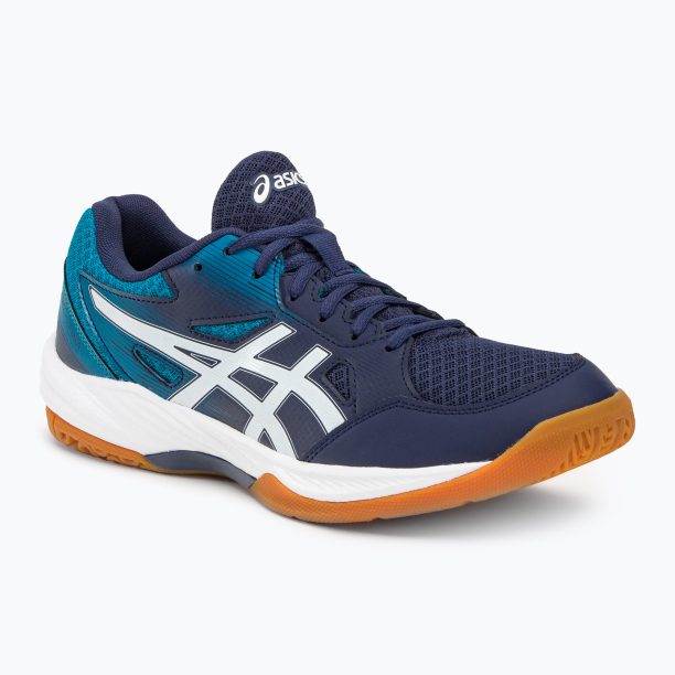 Мъжки волейболни обувки ASICS Gel-Task 3 синьо и тъмно 1071A077-401