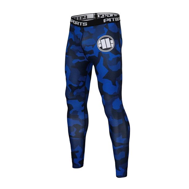 Мъжки гамаши Pitbull West Coast Compr Pants Dillard blue camo