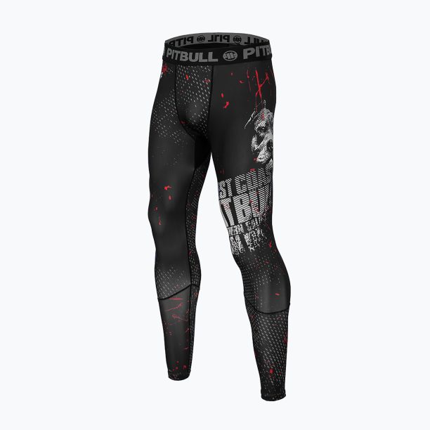 Мъжки гамаши Pitbull West Coast Leggins Blood Dog 2 black