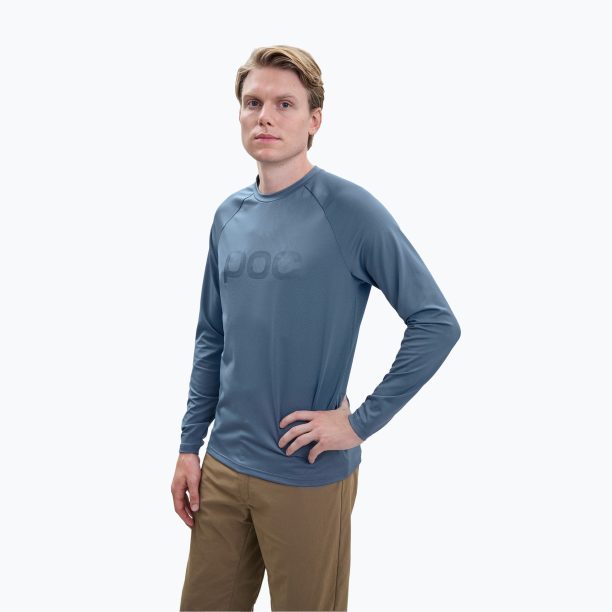 Мъжки колоездачен анцуг с дълъг ръкав POC Reform Enduro Jersey calcite blue