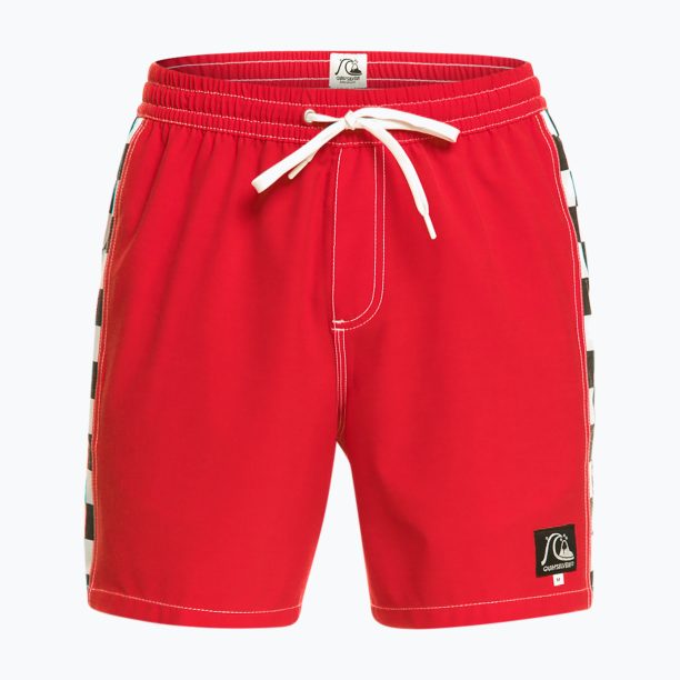 Мъжки къси панталони за плуване Quiksilver Original Arch Volley 17" червени EQYJV03995-RQC0