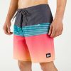 Мъжки къси панталони за плуване Quiksilver Surfsilk Panel 18 Grey Orange EQYBS04658-NLQ6