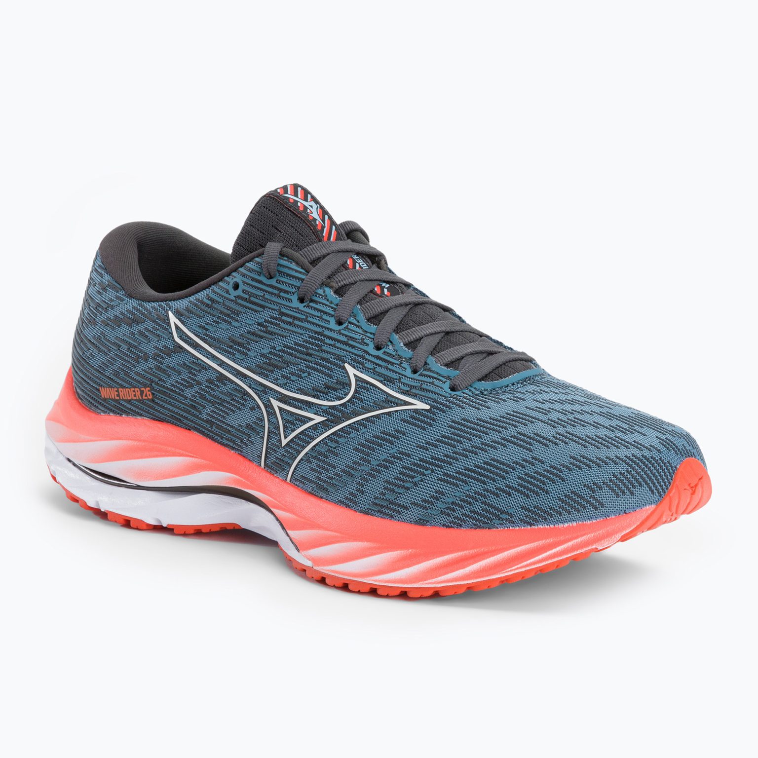 Мъжки обувки за бягане Mizuno Wave Rider 26 Provinc Blue/Nimbus Cloud/Soleil J1GC220351