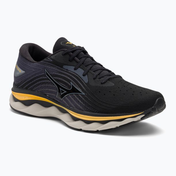 Мъжки обувки за бягане Mizuno Wave Sky 6 black/tradewinds/gold fusion