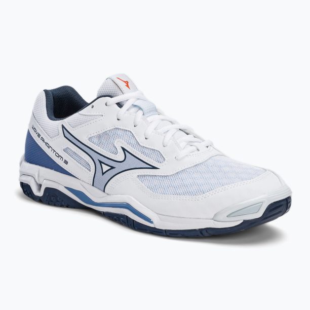 Мъжки обувки за хандбал Mizuno Wave Phantom 3 white X1GA226022