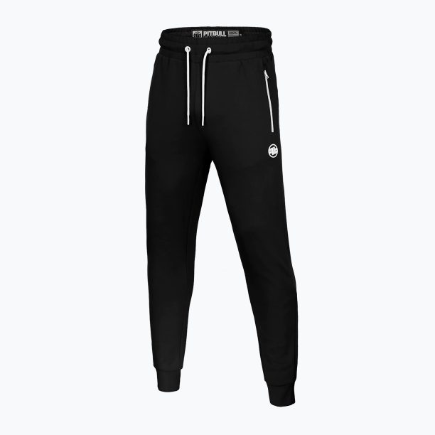 Мъжки панталони Pitbull West Coast Trackpants Small Logo Terry Group black