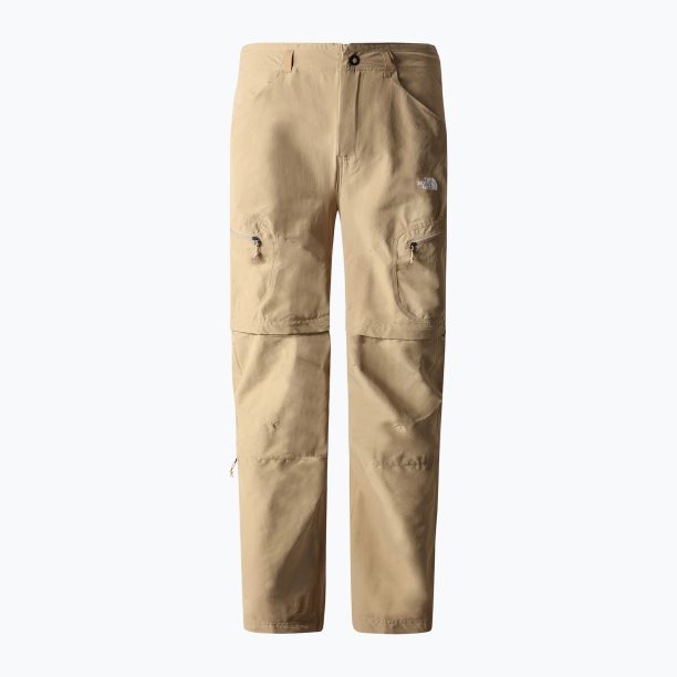 Мъжки панталони за трекинг The North Face Exploration Conv Reg Tapered beige NF0A7Z95PLX1