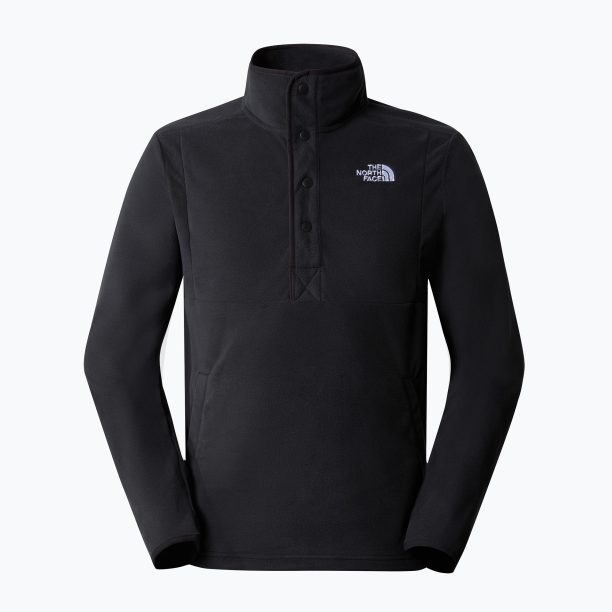 Мъжки поларен пуловер The North Face Homesafe Snap Neck Fleece Pullover black