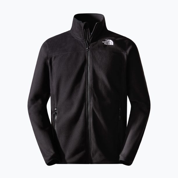 Мъжки поларен суитшърт The North Face 100 Glacier Full Zip black