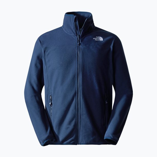 Мъжки поларен суитшърт The North Face 100 Glacier Full Zip summit navy