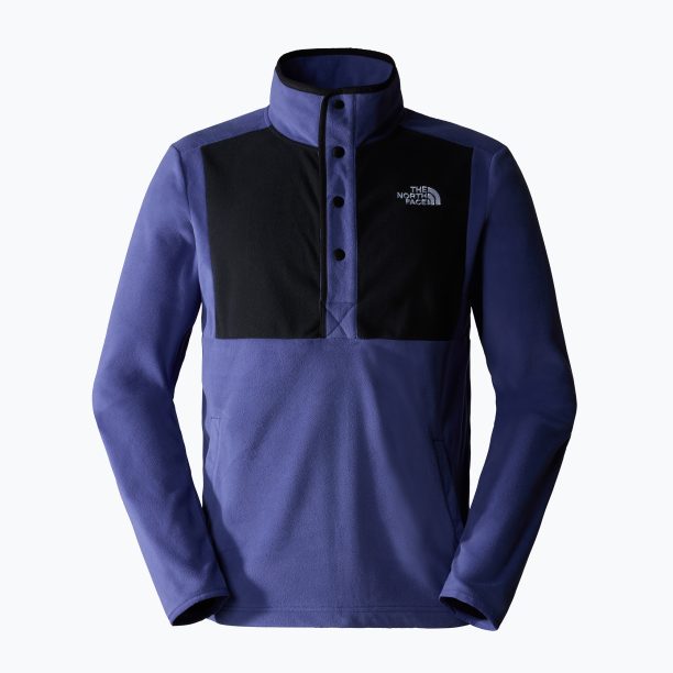 Мъжки поларен суитшърт The North Face Homesafe Snap Neck Fleece Pullover cave blue/black