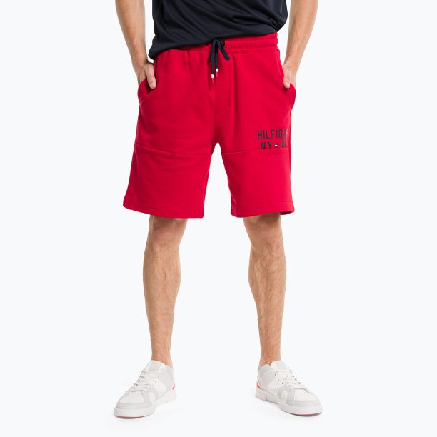 Мъжки потник Tommy Hilfiger Graphic Sweatshort червен