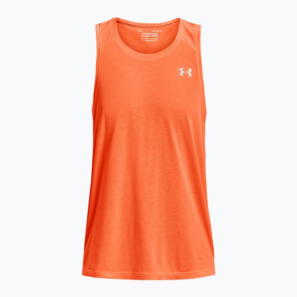 Мъжки потник за бягане Under Armour Streaker Singlet orange 1361468-866