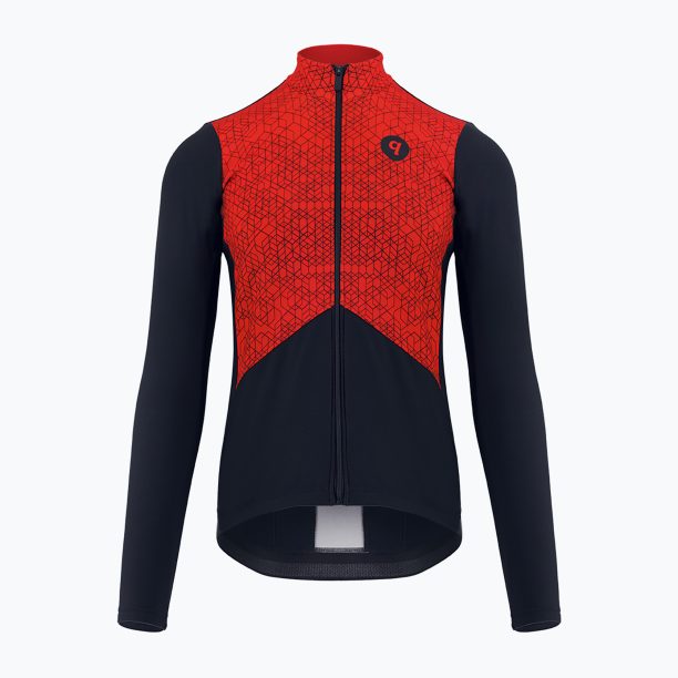 Мъжки потник за колоездене Quest Tokyo red-black S21/BLUZA-TOKYO-RED-MAN