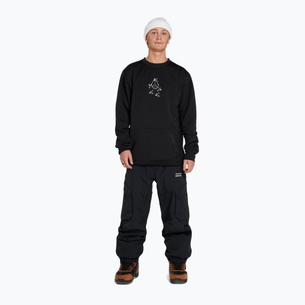 Мъжки потник за сноуборд Volcom Let It Storm Crew black G4652201-ART