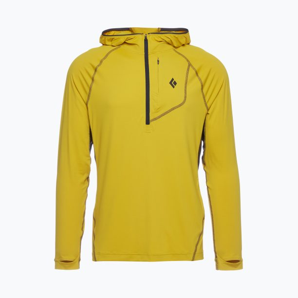 Мъжки потник за трекинг Black Diamond Alpenglow Pro Hoody yellow AP7520827006