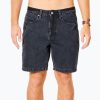 Мъжки потници Rip Curl Washed Black Denim Walkshort black CWAOL9