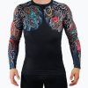 Мъжки предпазител Ground Game Bushido 3.0 Rashguard Black RASHBUSH3BLA