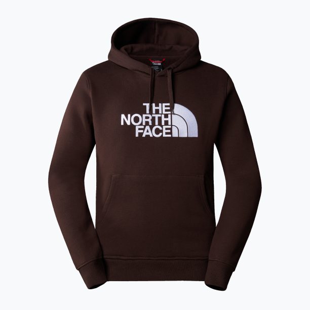 Мъжки пуловер с качулка The North Face Drew Peak coal brown