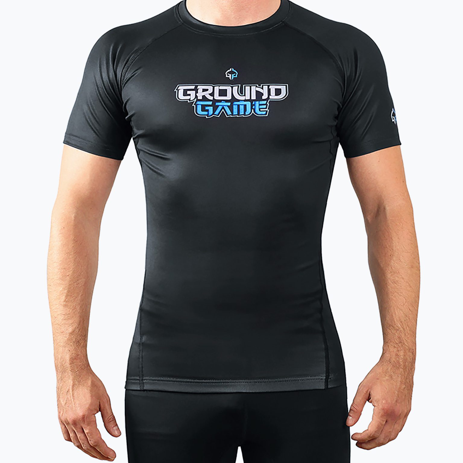 Мъжки рашгард Ground Game Yokai 3.0 Rashguard black 22RASHYOK3SS