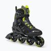 Мъжки ролкови кънки Rollerblade Macroblade 84 BOA black/green 07370600