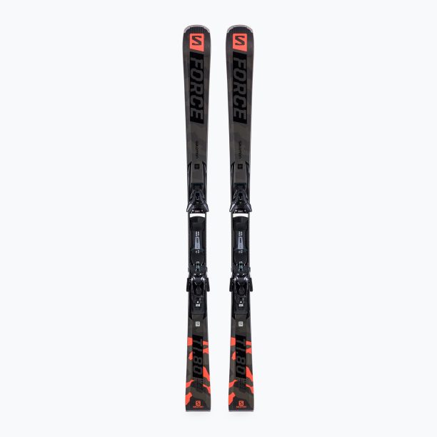 Мъжки ски за спускане Salomon S/Force Ti.80 grey + Z12 GW L41496000/L4146890010