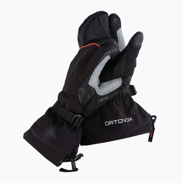 Мъжки ски ръкавици Ortovox Merino Freeride 3 Finger black 56620