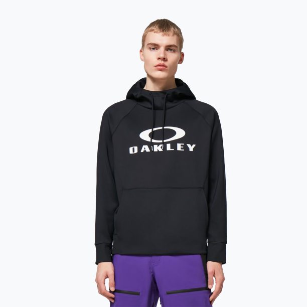 Мъжки сноуборд суитшърт Oakley Sierra DWR Fleece Hoody 2.0 черен FOA402382