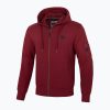 Мъжки суитшърт Pitbull West Coast Everts Hooded Zip burgundy