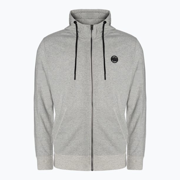 Мъжки суитшърт Pitbull West Coast Hooded Zip Small Logo F.Terry 220 grey/melange