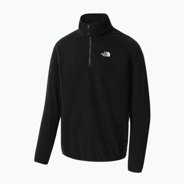 Мъжки суитшърт The North Face 100 Glacier 1/4 Zip fleece black