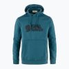 Мъжки суитшърт за трекинг Fjällräven Logo Hoodie deep sea