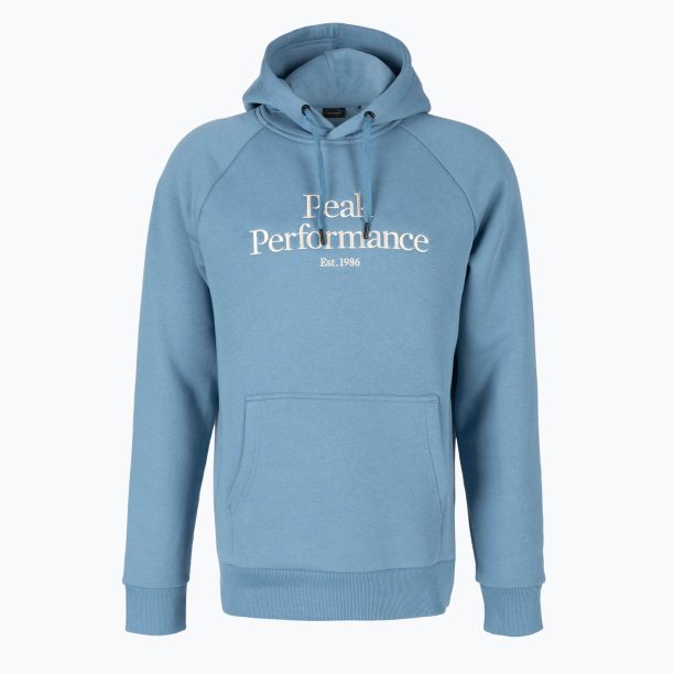 Мъжки суитшърт за трекинг Peak Performance Original Hood navy blue G77756260