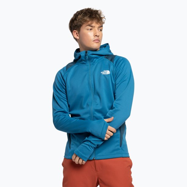 Мъжки суитшърт за трекинг The North Face AO Midlayer FZ Hoodie blue NF0A5IMG5E91