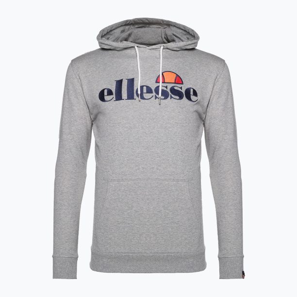 Мъжки суитшърт за тренировки Ellesse Ferrer Oh Hoody сив марл