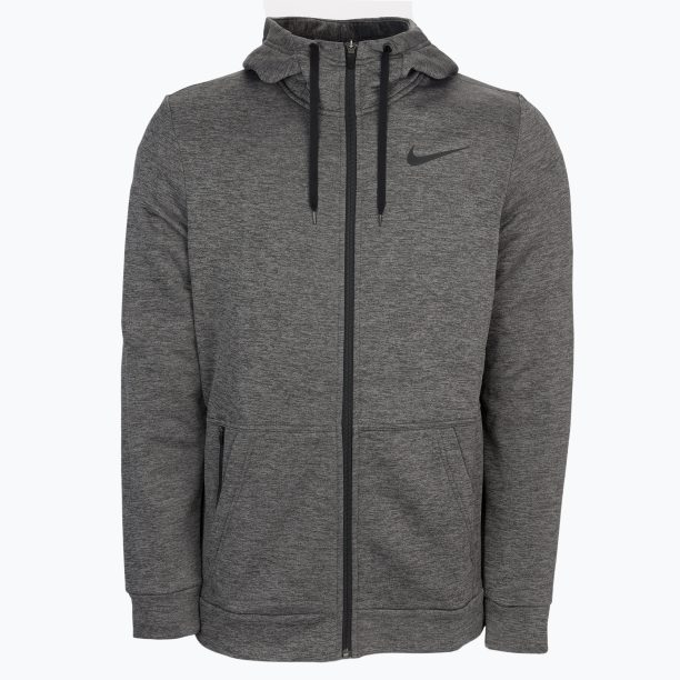 Мъжки суитшърт за тренировки Nike Therma Hoodie Full-ZIP сив CU6231-071