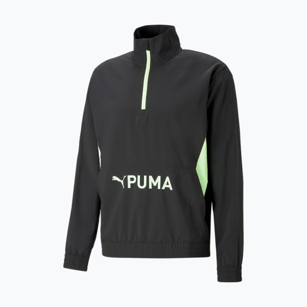 Мъжки суитшърт за тренировки PUMA Fit Heritage Woven black 523106 51