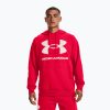 Мъжки суитшърт с качулка Under Armour Rival Fleece Big Logo Hd червен 1357093