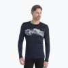 Мъжки термален суитчър Icebreaker Merino 200 Oasis Crewe Remarkables midnight navy