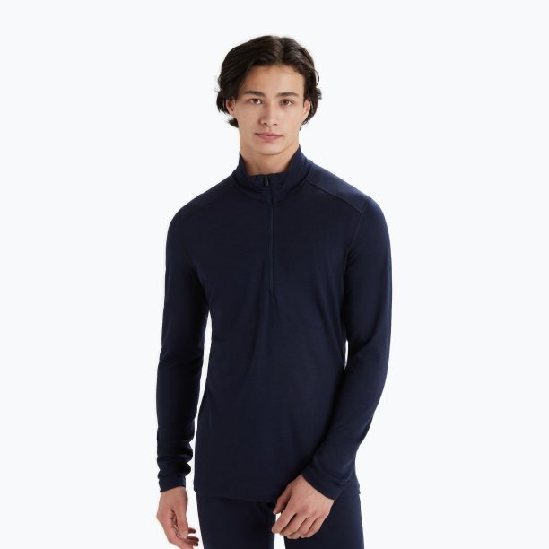 Мъжки термален суитшърт Icebreaker 200 Oasis Half Zip midnight navy