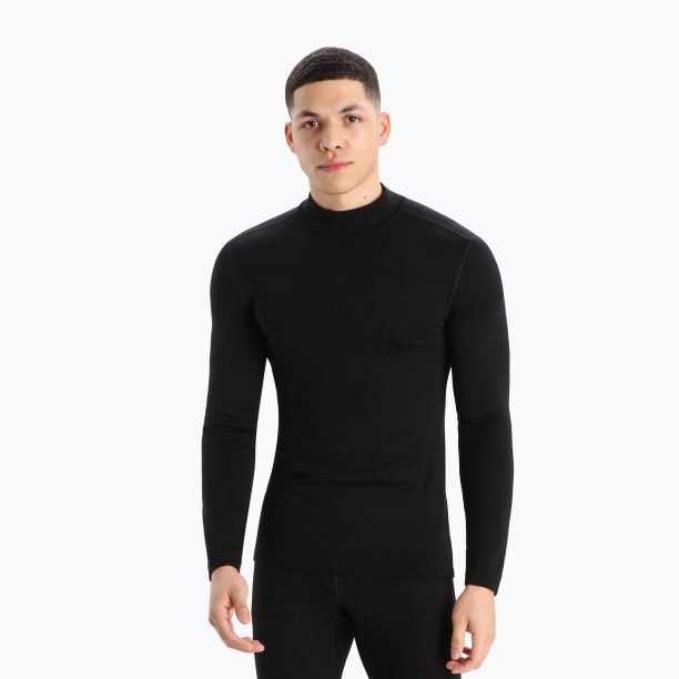 Мъжки термален суитшърт Icebreaker 260 Tech Turtleneck black