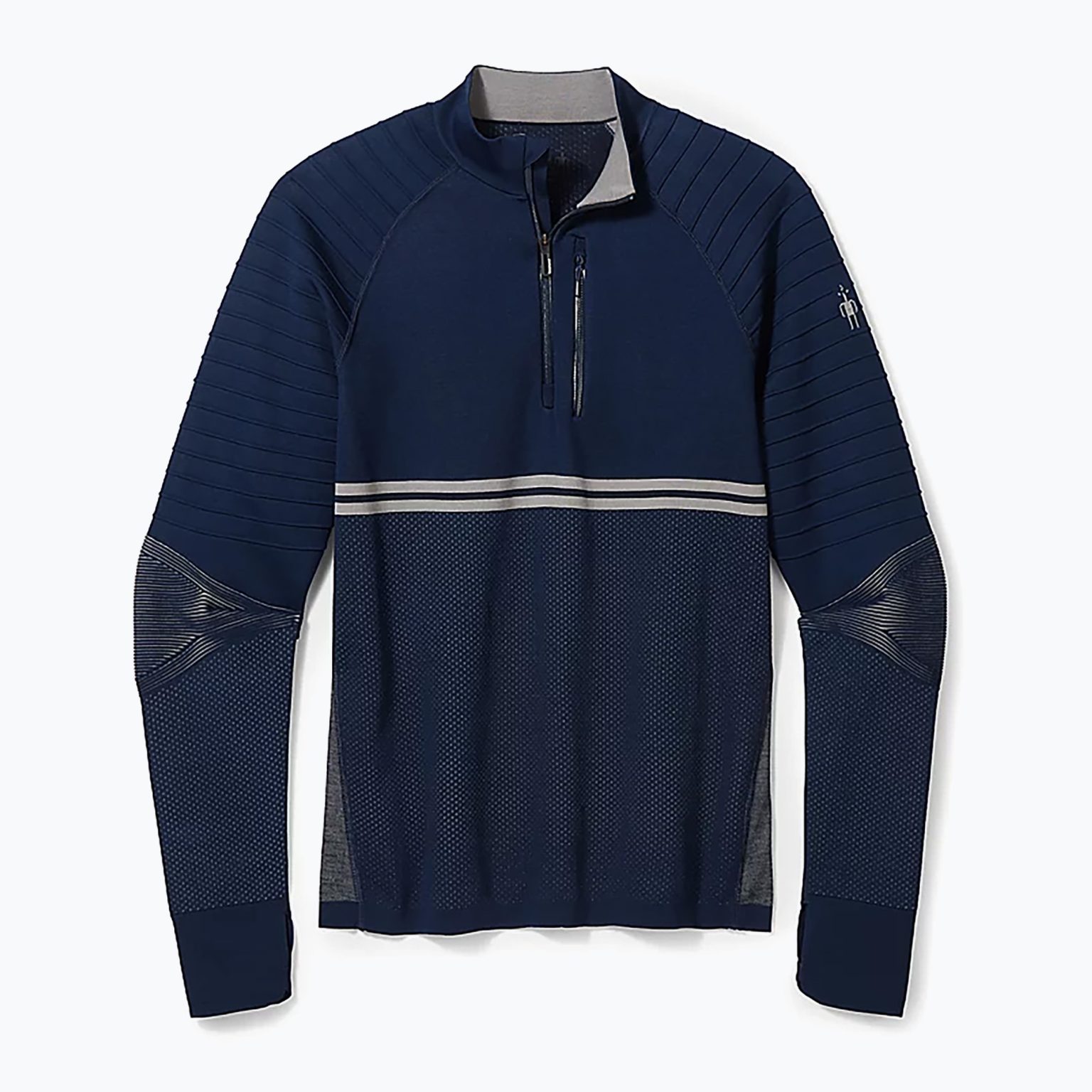 Мъжки термален суитшърт Smartwool Intraknit Merino Tech 1/4 Zip navy blue 16670